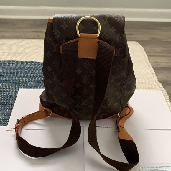 Louis Vuitton monogram montsouris gm year: 2000 - Picture 3 of 10